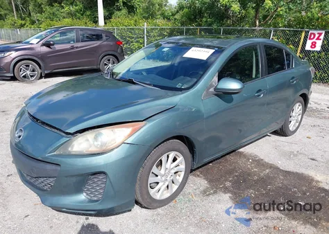 2012 Mazda Mazda3 I Grand Touring z USA, uszkodzony, nr VIN JM1BL1W77C1559845